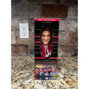2001 Collectible JC Chasez Bobblehead Figure Marketing Best Buy N Sync NIB